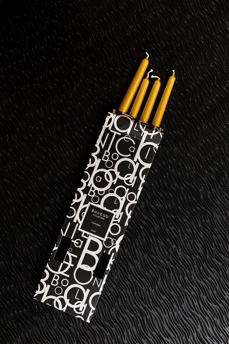 Set med 4 ljusstakar CANDELA