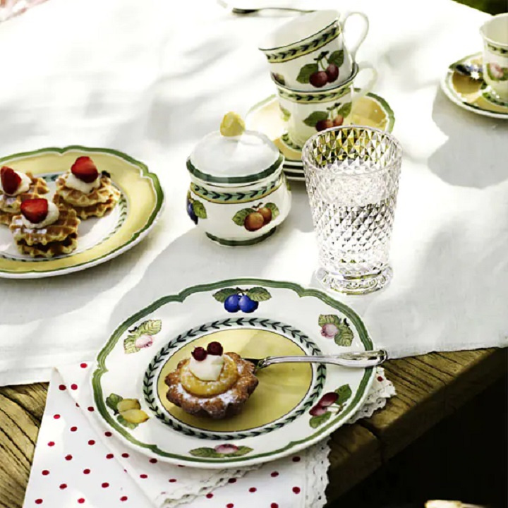 Villeroy & Boch French Garden Fleurence te-/kaffekoppsfat, 15 cm, 1022811280