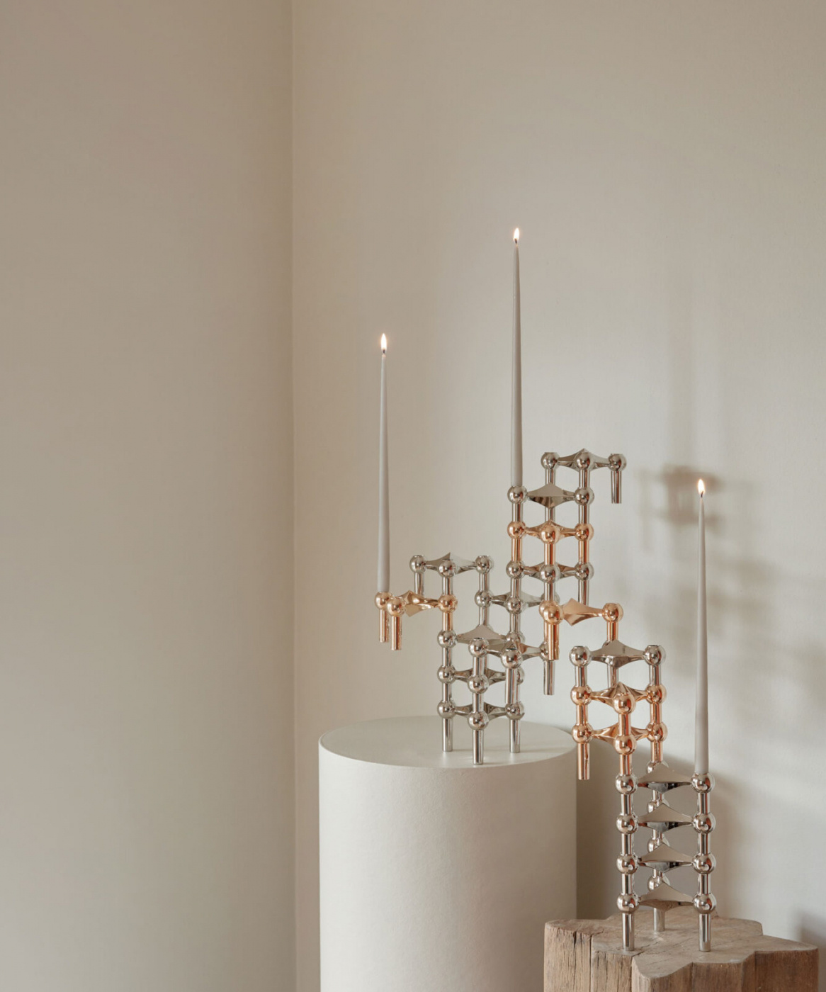 Box m/6 st ljus Sand av Ester&Erik - STOFF Nagel, 36007