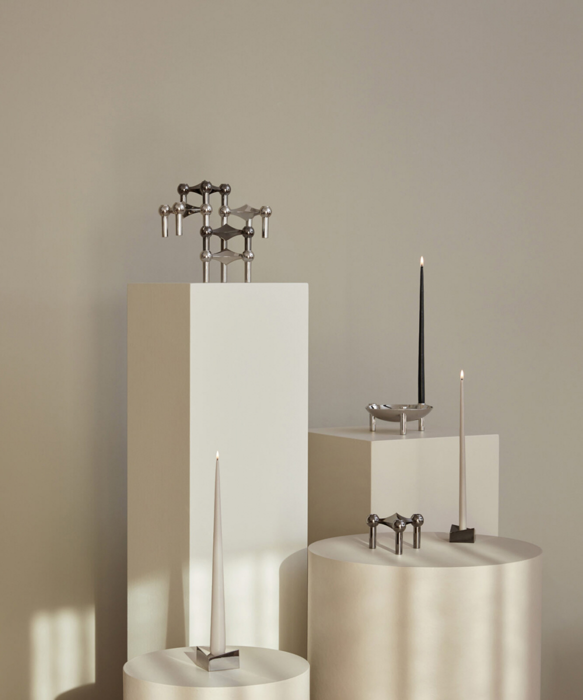 Box m/6 st ljus svart av Ester&Erik - STOFF Nagel, 36010