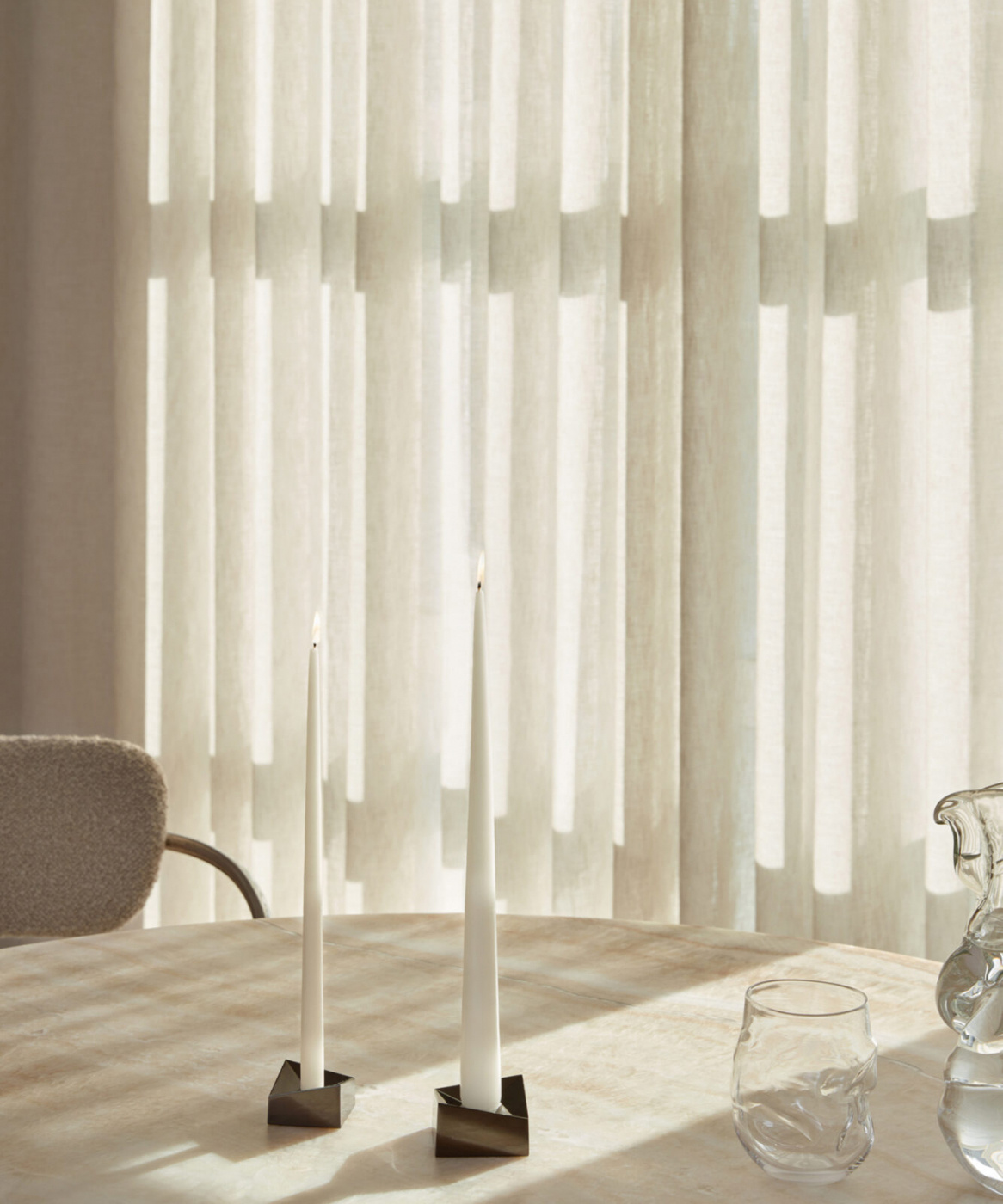 Box m/6 st ljus Off-white av Ester&Erik - STOFF Nagel, 36011