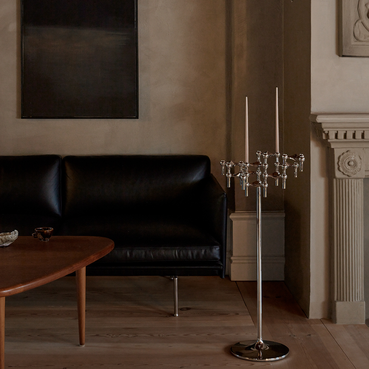 STOFF Nagel golvstativ krom h70 cm, 7004