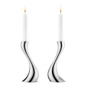 Georg Jensen Cobra ljusstake medium 2-pack, 20 cm, 3586579 Georg Jensen Cobra ljusstake medium 2-pack, 20 cm, 3586579