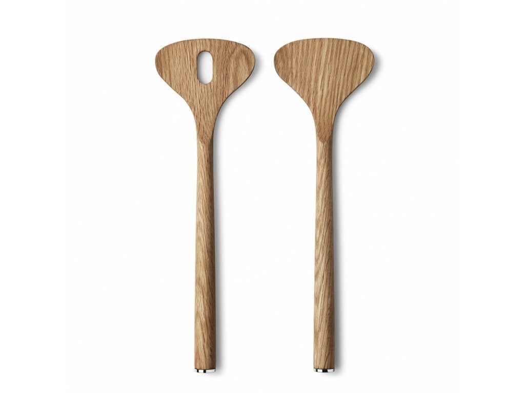 Georg Jensen Alfredo salladsbestick, ek - 3391310