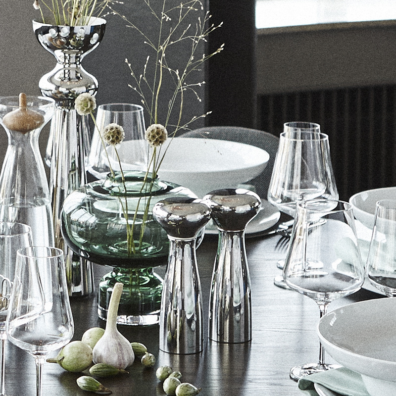 Set för salt och peppar, Alfredo, 20 cm, Georg Jensen-3585669