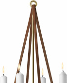 Season Förlängning för ljusstake guld- Georg Jensen, 3586517 Season Förlängning för ljusstake guld- Georg Jensen, 3586517