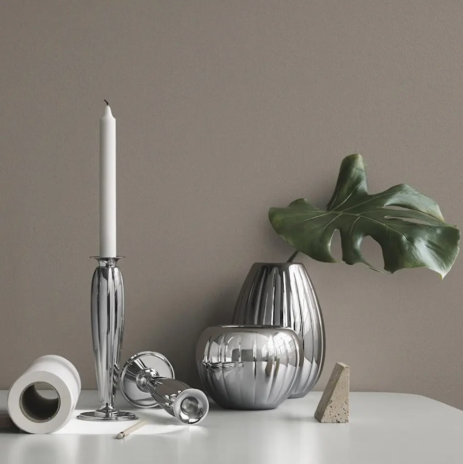 Bernadotte Ljusstake 23,5 cm, 2-pack - Gerog Jensen, 3586152