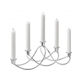 Georg Jensen Harmony ljusstake, spegelblankt rostfritt stål - 3586143 Georg Jensen Harmony ljusstake, spegelblankt rostfritt stål - 3586143