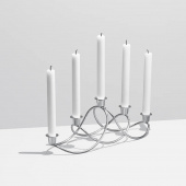 Georg Jensen Harmony ljusstake, spegelblankt rostfritt stål - 3586143 Georg Jensen Harmony ljusstake, spegelblankt rostfritt stål - 3586143