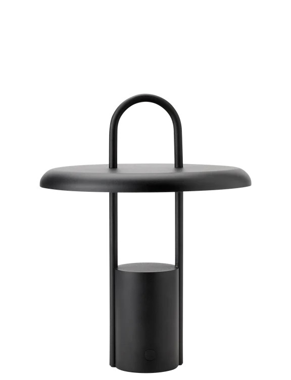 Stelton Pier bärbar LED-lampa H 33,5 cm, Svart, 616