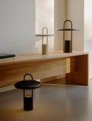 Stelton Pier bärbar LED-lampa H 33,5 cm, Svart, 616 Stelton Pier bärbar LED-lampa H 33,5 cm, Svart, 616