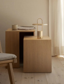 Stelton Pier bärbar LED-lampa H 25 cm, Mässing, 614-2 Stelton Pier bärbar LED-lampa H 25 cm, Mässing, 614-2