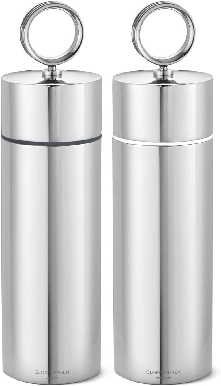 Salt- och pepparkvarn set Bernadotte, 18.8 cm, Georg Jensen-10016338