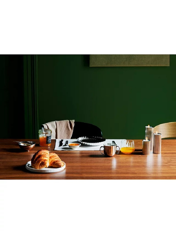 Bernadotte värmeljus/Taper ljusstake, medium - Gerog Jensen, 10019288