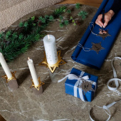 Georg Jensen KLASSISK JUL stjärnpelare ljusstake - 10019320 Georg Jensen KLASSISK JUL stjärnpelare ljusstake - 10019320