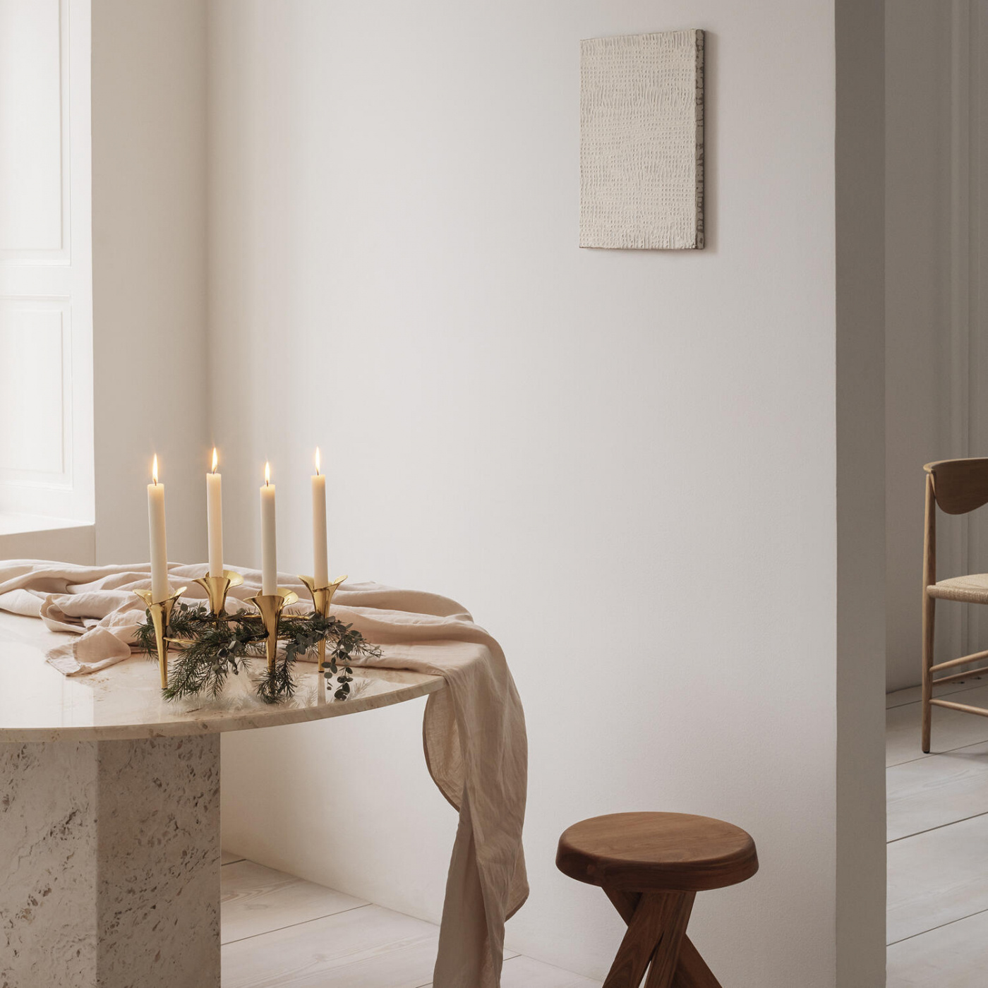 BLOOM Taper ljusstake, Georg Jensen- 10020195