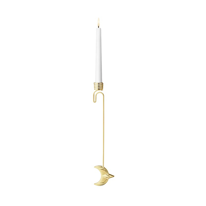 Georg Jensen Christmas Collectibles 2024 Julljusstake, Moon - 10020400