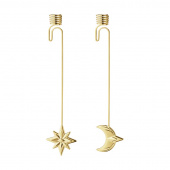 Georg Jensen Christmas Collectibles 2024 Julljusstake, Star and Moon, 2st - 10020495 Georg Jensen Christmas Collectibles 2024 Julljusstake, Star and Moon, 2st - 10020495