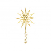 Georg Jensen julkollektion Lyra-toppstjärna, medium, guld - 10020763 Georg Jensen julkollektion Lyra-toppstjärna, medium, guld - 10020763