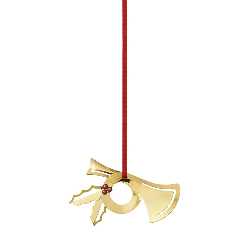 Georg Jensen 2026 Julklappsprydnad, Horn, 18KT guldpläterad mässing, 10021048