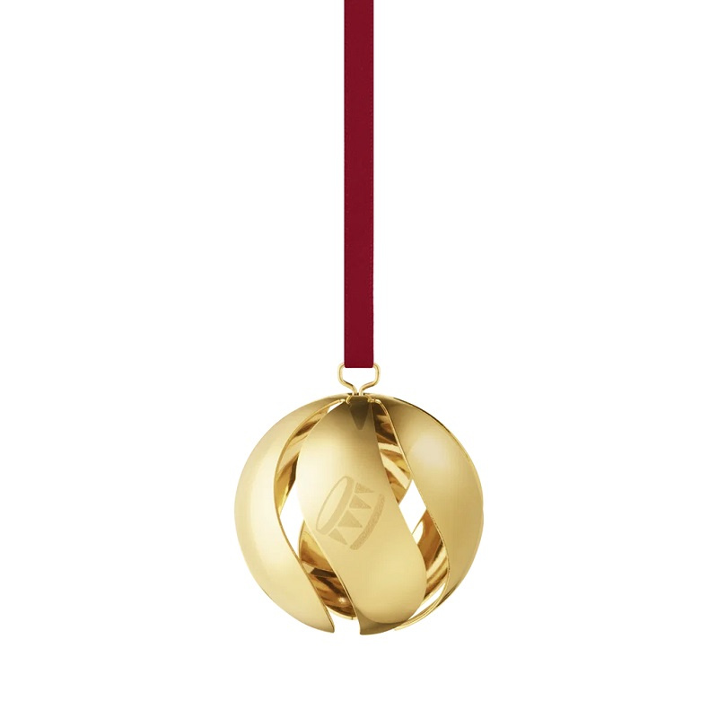 Georg Jensen Julkollektioner 2026 Boll, 18KT guldpläterad mässing - 10021064