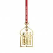 Georg Jensen CC 1996/2026 jubileumsmobil – julgransprydnad,, 18KT guldpläterad mässing, 10021081 Georg Jensen CC 1996/2026 jubileumsmobil – julgransprydnad,, 18KT guldpläterad mässing, 10021081