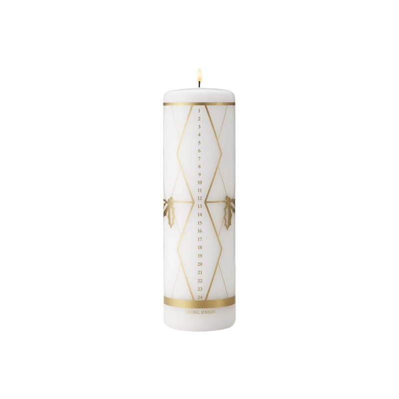 Georg Jensen 2026 kalenderljus, guld - 10021077