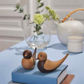 Spring Copenhagen Soulmates Svalor Trädekoration 7 cm 2-pack, 2058-FSC Spring Copenhagen Soulmates Svalor Trädekoration 7 cm 2-pack, 2058-FSC