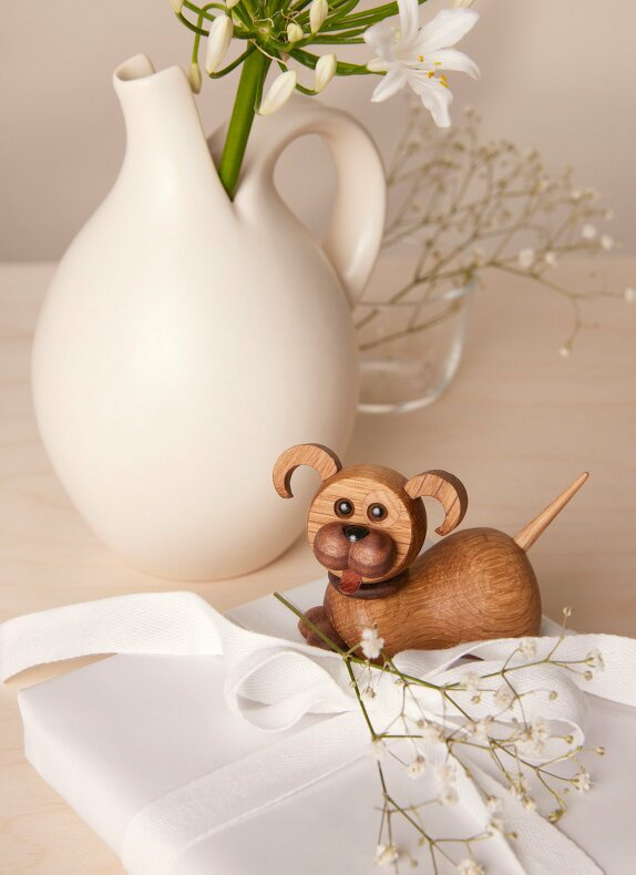 Spring Copenhagen Coco Hund Dekoration 10 cm Ek, 2023-FSC
