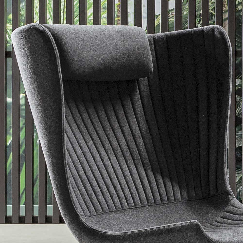 Fåtölj med fotstöd, Bonaldo