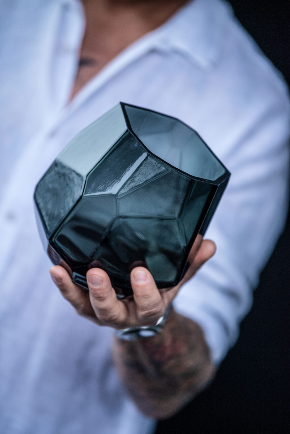 Magnor Igloo lykta medium 15 cm asksvart, 306721