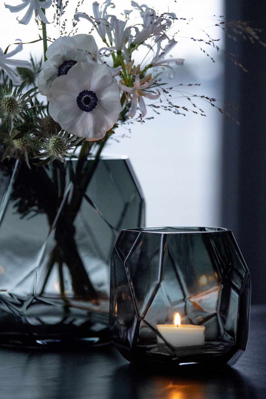 Magnor Igloo lykta medium 15 cm asksvart, 306721