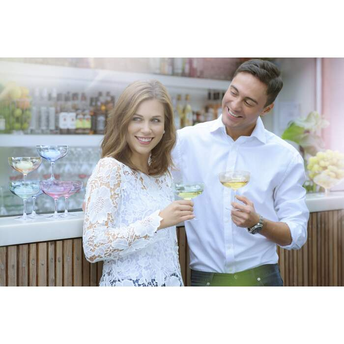 Magnor Happy - Champagneglass gull-321451