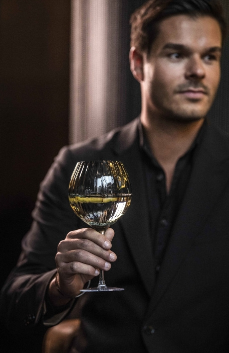 Magnor - Drink Glass grå-328435