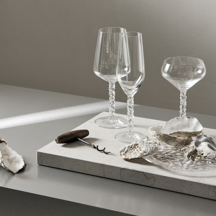 Orrefors Carat champagneglas 24cl 2-pack by Lena Bergström, 6590100