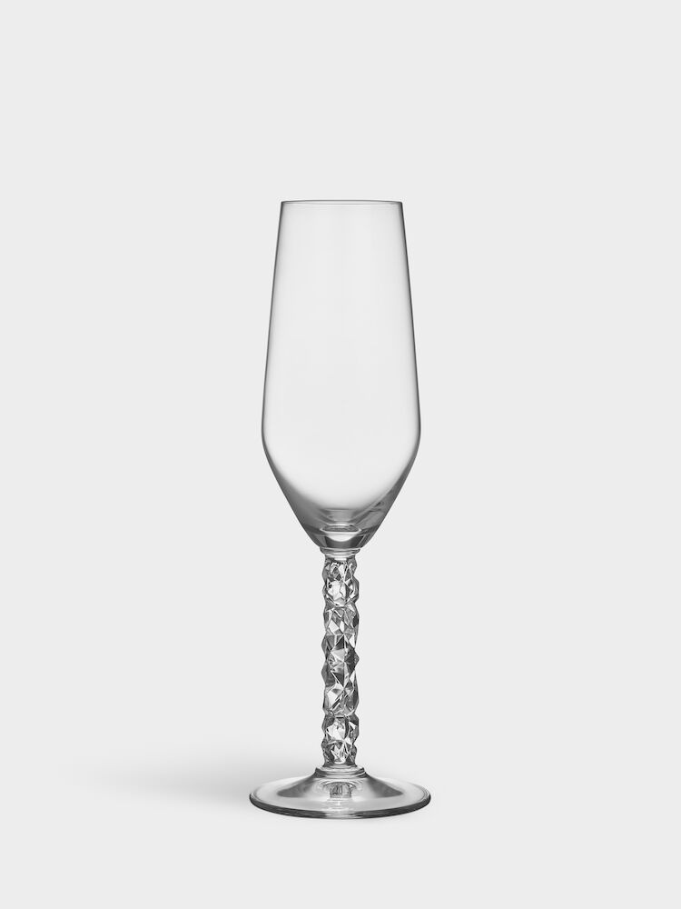 Orrefors Carat champagneglas 24cl 2-pack by Lena Bergström, 6590100
