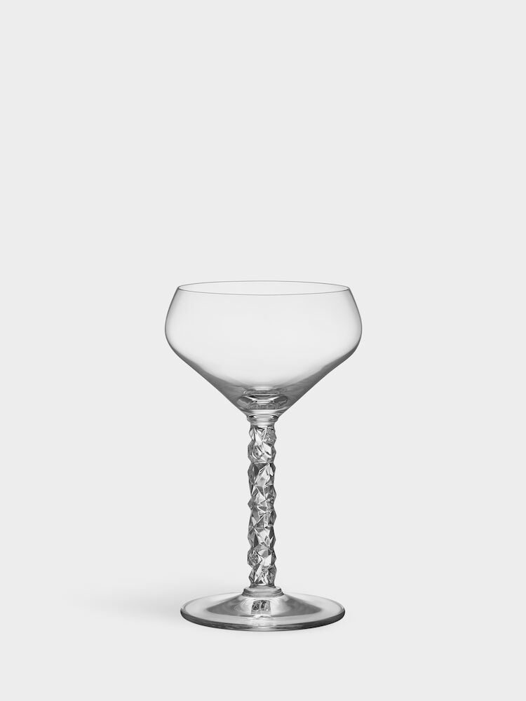 Orrefors Carat coupe champagneglas 25cl 2-pack by Lena Bergström, 6590108