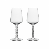 Orrefors Carat vinglas 44cl 2-pack by Lena Bergström, 6590109 Orrefors Carat vinglas 44cl 2-pack by Lena Bergström, 6590109