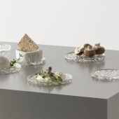 Orrefors Carat underlägg 100mm 2-pack by Lena Bergström, 6590103 Orrefors Carat underlägg 100mm 2-pack by Lena Bergström, 6590103