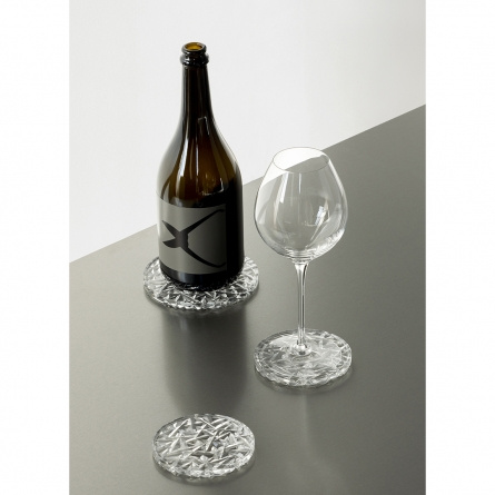 Orrefors Carat underlägg 100mm 2-pack by Lena Bergström, 6590103