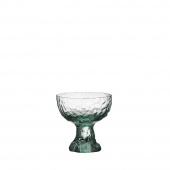 Kosta Boda Moss coupe circular glass 35cl, 7092211 Kosta Boda Moss coupe circular glass 35cl, 7092211
