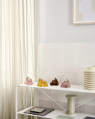 Kosta Boda The Rock ljuslykta pink 91mm, 7062326 Kosta Boda The Rock ljuslykta pink 91mm, 7062326