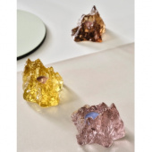 Kosta Boda The Rock ljuslykta pink 91mm, 7062326 Kosta Boda The Rock ljuslykta pink 91mm, 7062326