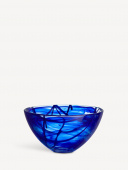 Kosta Boda Contrast skål blå 230mm design by Anna Ehrner, 7052410 Kosta Boda Contrast skål blå 230mm design by Anna Ehrner, 7052410