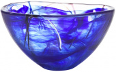 Kosta Boda Contrast skål blå 160 mm design by Anna Ehrner, 7052411 Kosta Boda Contrast skål blå 160 mm design by Anna Ehrner, 7052411