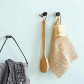 Ekta Living Wood Knot Knopp/Krok Small 2,8 cm Svart 2-pack, EK-WK066 Ekta Living Wood Knot Knopp/Krok Small 2,8 cm Svart 2-pack, EK-WK066