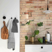 Ekta Living Wood Knot Knopp/Krok Small 2,8 cm Svart 2-pack, EK-WK066 Ekta Living Wood Knot Knopp/Krok Small 2,8 cm Svart 2-pack, EK-WK066