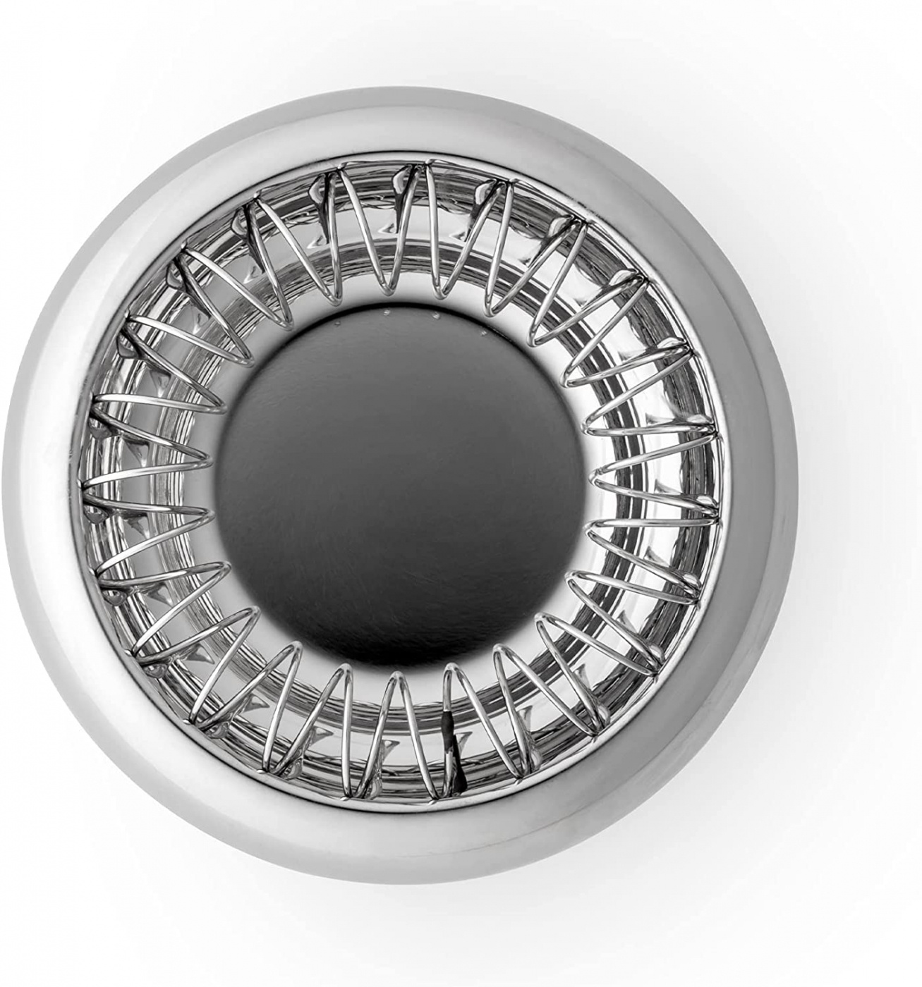 Alessi Askfat i rostfritt stål, 12cm, Silver - 7690/12