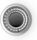 Alessi Askfat i rostfritt stål, 12cm, Silver - 7690/12 Alessi Askfat i rostfritt stål, 12cm, Silver - 7690/12