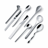 Set med 8 kaffeskedar - Alessi MSPOONSET Set med 8 kaffeskedar - Alessi MSPOONSET